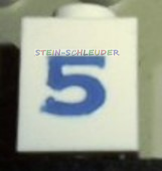Lego Stein 1 x 1 bedruckt (3005pt5s)
