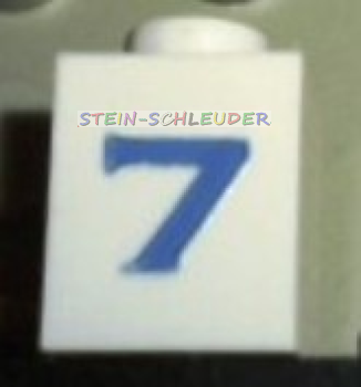Lego Stein 1 x 1 bedruckt (3005pt7s)