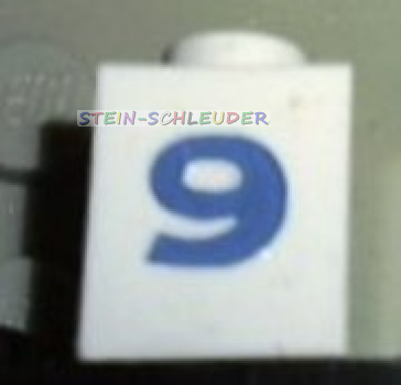 Lego Stein 1 x 1 bedruckt (3005pt9s)