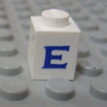 Lego Stein 1 x 1 bedruckt (3005ptes)