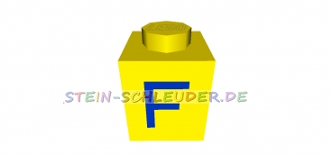 Lego Stein 1 x 1 bedruckt (3005ptf)