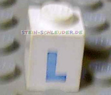 Lego Stein 1 x 1 bedruckt (3005ptLb)