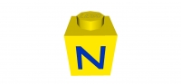 Lego Stein 1 x 1 bedruckt (3005ptn)