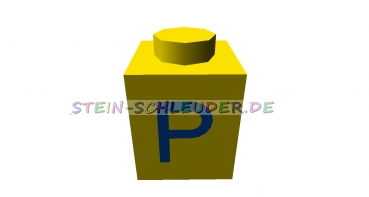 Lego Stein 1 x 1 bedruckt (3005ptp)