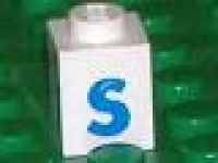 Lego Stein 1 x 1 bedruckt (3005ptsb)