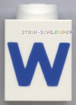 Lego Stein 1 x 1 bedruckt (3005ptWb)