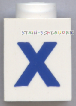 Lego Stein 1 x 1 bedruckt (3005ptxb)