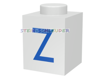 Lego Stein 1 x 1 bedruckt (3005ptz)