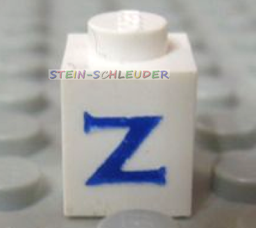Lego Stein 1 x 1 bedruckt (3005ptzs)