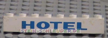 Lego Stein 1 x 8 bedruckt (3008px29)