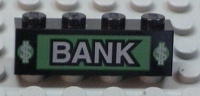 Lego Stein 1 x 4 mit Aufdruck (3010px36)