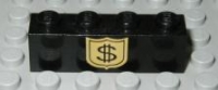 Lego Stein 1 x 4 mit Aufdruck (3010px40)