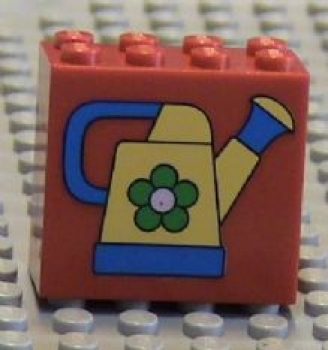 Lego Stein 2 x 4 x 3 bedruckt (30144pb004)