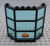 Lego Fenster 3 x 6 x 8 (30185c03pb01)