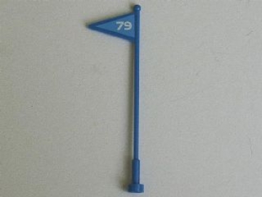 Lego Flagge 8H mit Sticker -79- (30322pb01)