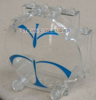 Lego Windschutz 3 x 6 x 5 bedruckt (30366px1)