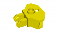 Lego Scharnier 1 x 2 mit Kugelkopf-Sockel (30396)