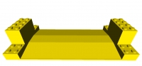 Lego Brückengrundplatte 18 x 8 x 3 (30399)