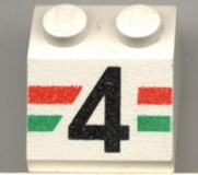 Lego Schrägstein 2 x 2 bedruckt (3039px38)