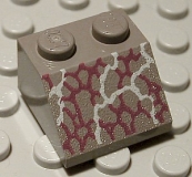 Lego Schrägstein 2 x 2 bedruckt (3039px23)