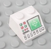 Lego Schrägstein 45 bedruckt (3039pb41)