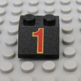 Lego Schrägstein 45 bedruckt (3039px45)
