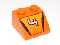 Lego Schrägstein 45 bedruckt (3039px53)