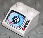 Lego Schrägstein 45 bedruckt (3039px7)