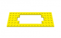 Lego Platte 6 x 16 mit Motorausschnitt (3058a)