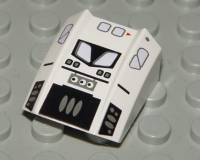 Lego Keilstein 2 x 2 x 1 bedruckt (30602pb017)