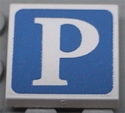 Lego Fliese 2 x 2 bedruckt (3068px107)