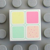 Lego Fliese 2 x 2 bedruckt (3068bpx119)