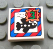 Lego Fliese 2 x 2 bedruckt (3068bpx73)