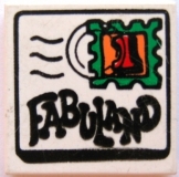 Lego Fliese 2 x 2 bedruckt (3068bpx74)