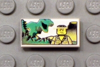 Lego Fliese 1 x 2 bedruckt (3069bpx16)