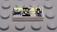 Lego Fliese 1 x 2 bedruckt (3069bpx22)