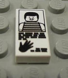 Lego Fliese 1 x 2 bedruckt (3069bpx35)
