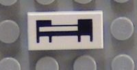 Lego Fliese 1 x 2 (3069bpx93)