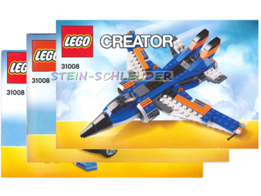 Lego Creator Bauanleitung -Thunder Wings- (31008)