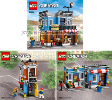 Lego Creator Bauanleitung -Corner Deli- (31050)