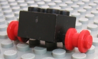 Lego Achsstein 2 x 2 mit Felgen (3137c02)