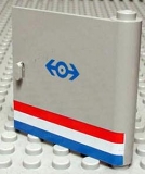 Lego Zugtür 1 x 5 x 4 Rechts mit Aufdruck (3194px1)