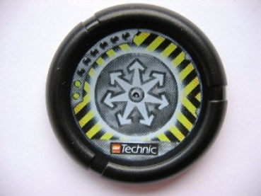 Lego Technic Throwbot Disc bedruckt (32171pb031)