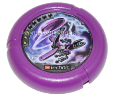 Lego Technic Throwbot Disc bedruckt (32171pb050)