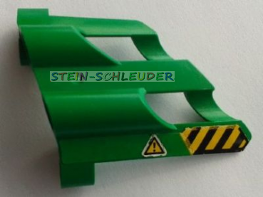 Lego Technik Verkleidungspaneel #2 mit Sticker ( 32191pb11)