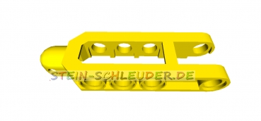 Lego Technik Liftarm  2 x 6 mit Kugelgelenksockel (32195)