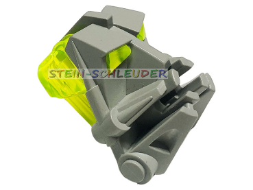 Lego Bionicle Gesicht, Augen: Transparent neon-grün (32553c02)