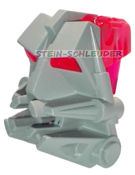 Lego Bionicle Gesicht, Augen: Transparent pink (32553c07)