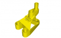 Bionicle Tohunga Fuß 3 x 4 1/2 x 2 1/3 mit Pin (32576)