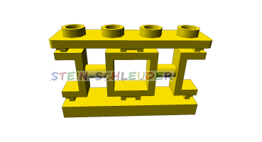 Lego Zaun 1 x 4 x 2 (32932)